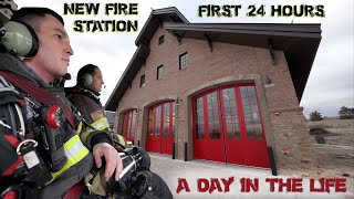 First 24 Hours in a New Fire Station  A Day in the Life [upl. by Corwun]