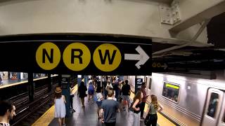 ⁴ᴷ The Busiest NYC Subway Station Times Square–42nd StreetPort Authority Bus Terminal [upl. by Heddy]