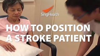 How To Position A Stroke Patient [upl. by Eleon985]