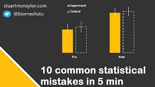 Ten Statistical Mistakes in 5 Min [upl. by Marilou222]