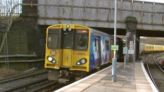 Half an Hour at 216  Birkenhead North Station 1022017  Class 507 508 terminus [upl. by Rayburn]